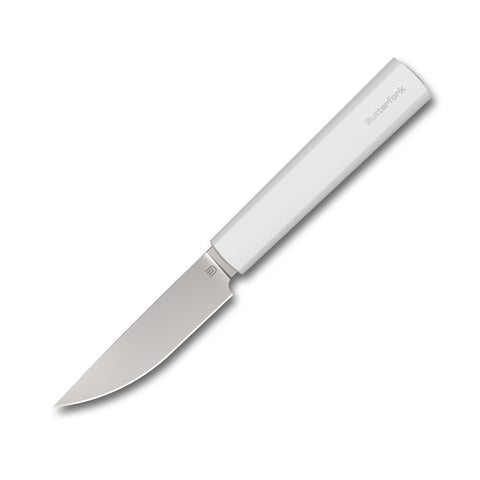 Butterfork 4-Piece Purest Knife Set, Modern Knife Set for Professional and Home Chef, Light Grey