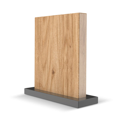 Butterfork Oak Wood Magnetics Knife Stand