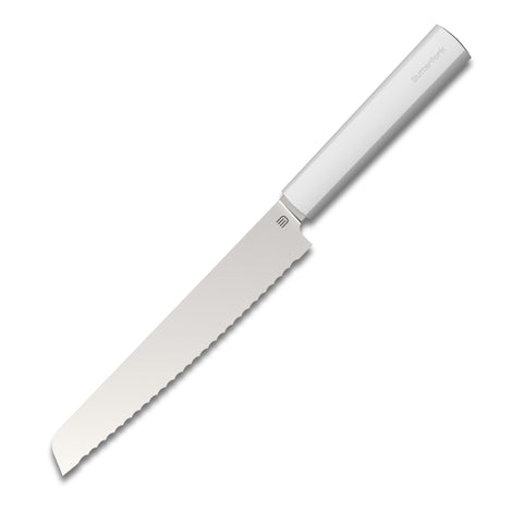 Butterfork 4-Piece Purest Knife Set, Modern Knife Set for Professional and Home Chef, Light Grey