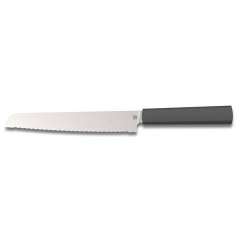 Butterfork 4-Piece Purest Knife Set With Stand, Modern Knife Set for Professional and Home Chef, Dark Grey