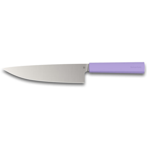 Butterfork 4-Piece Purest Knife Set With Stand, Modern Knife Set for Professional and Home Chef, Mist Violet