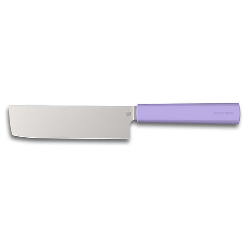 Butterfork 4-Piece Purest Knife Set With Stand, Modern Knife Set for Professional and Home Chef, Mist Violet