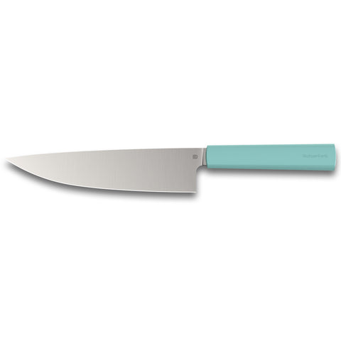 Butterfork 4-Piece Purest Knife Set With Stand, Modern Knife Set for Professional and Home Chef, Turquoise Green