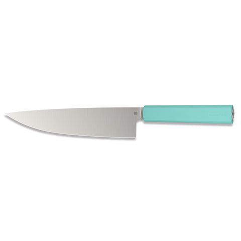Butterfork 4-Piece Purest Knife Set With Stand, Modern Knife Set for Professional and Home Chef, Turquoise Green