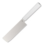 Butterfork Purest 6.2'' Nakiri Knife Sheath, AR-RPM9 Stainless Steel, Replaceable ABS Handle, Light Grey