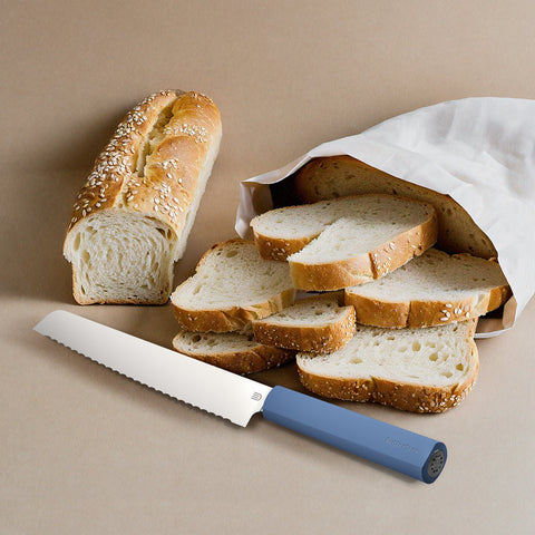 Butterfork Purest 8" Bread Knife, Ultramarine