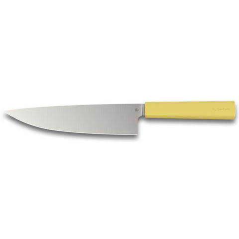 Butterfork Purest 8” Chef's Knife, Pale Yellow