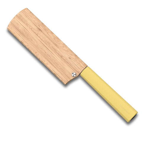 Butterfork Purest 6.2'' Nakiri Knife, Pale Yellow