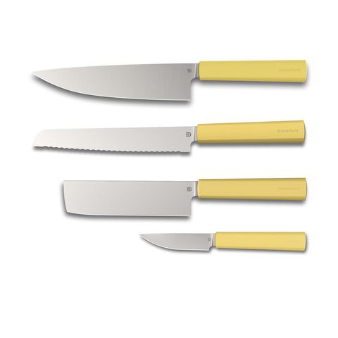 Butterfork Purest Knife Set, Pale Yellow